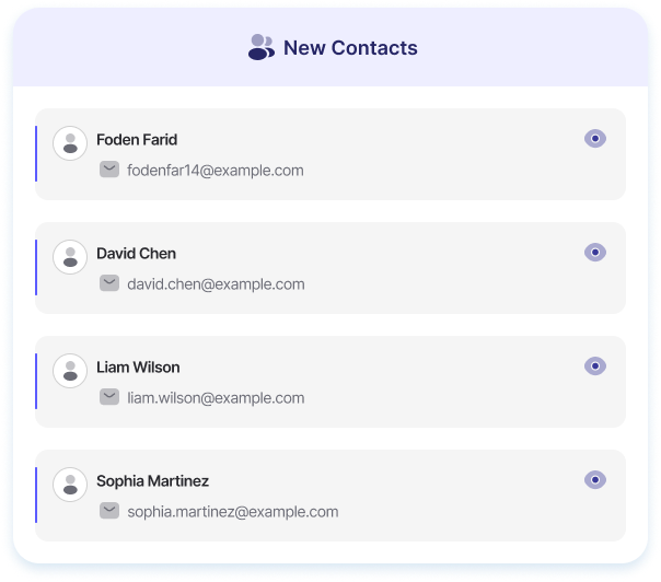 Contacts - DoubleScale feature preview