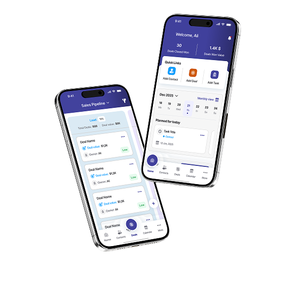 DoubleScale mobile app on iPhone