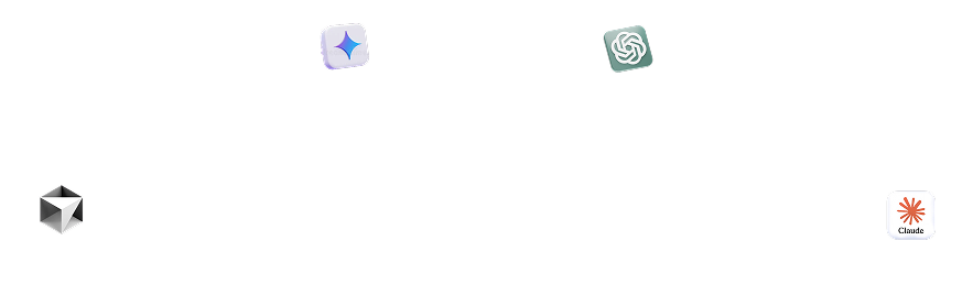 DoubleScale MCP server connecting Cursor, Gemini, ChatGPT, and Claude AI