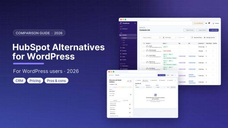 Best HubSpot Alternatives for WordPress Users (2026)