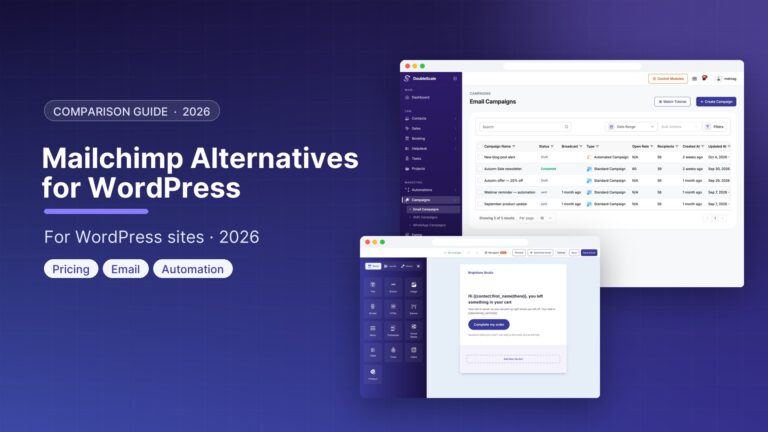 Best Mailchimp Alternatives for WordPress (2026)