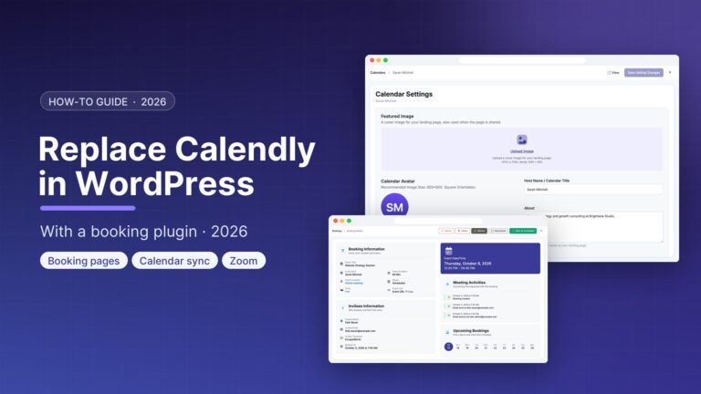 How to Replace Calendly with a WordPress Booking Plugin (2026)