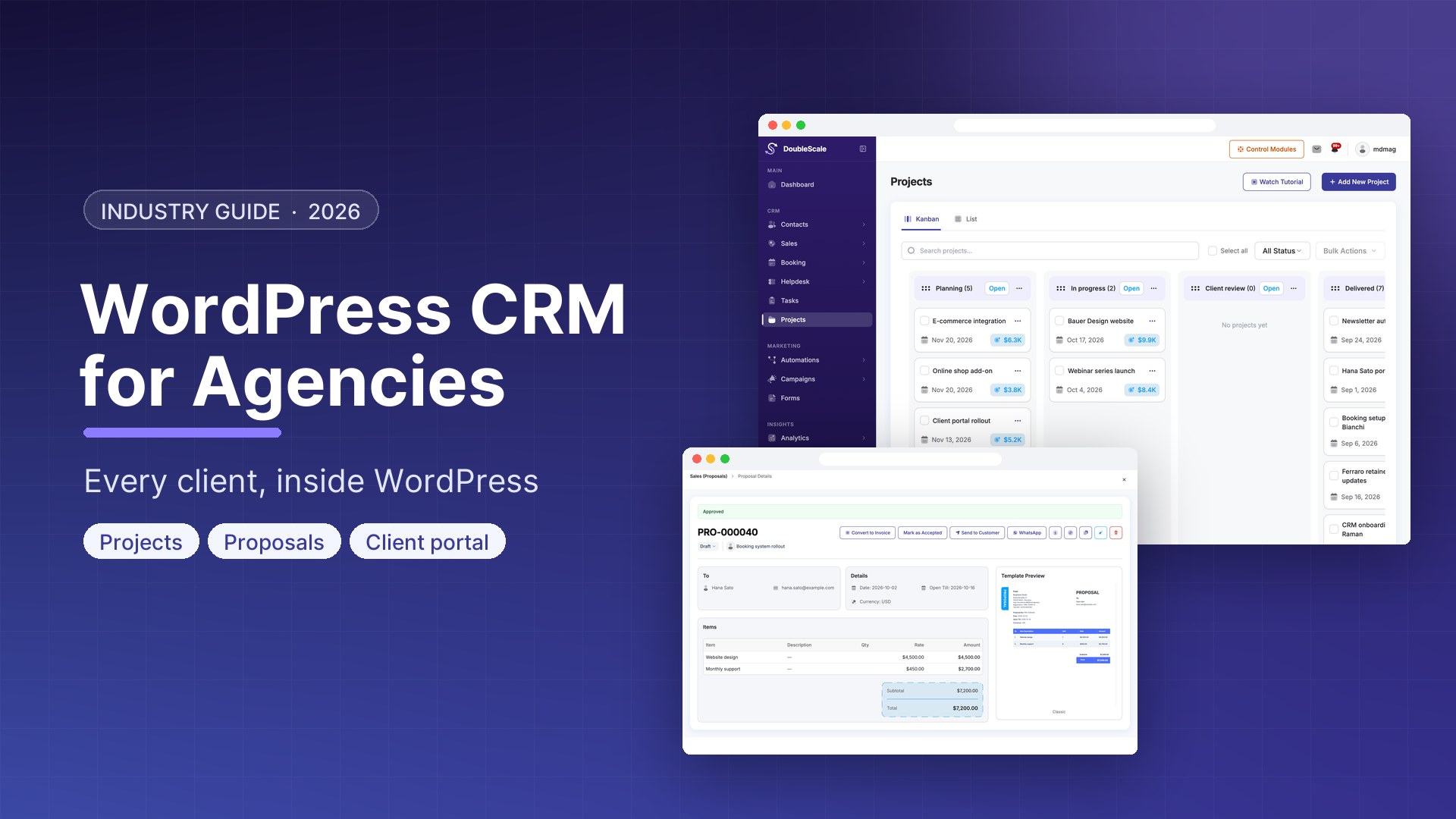 WordPress CRM for Agencies: Manage Every Client Without Leaving WordPress