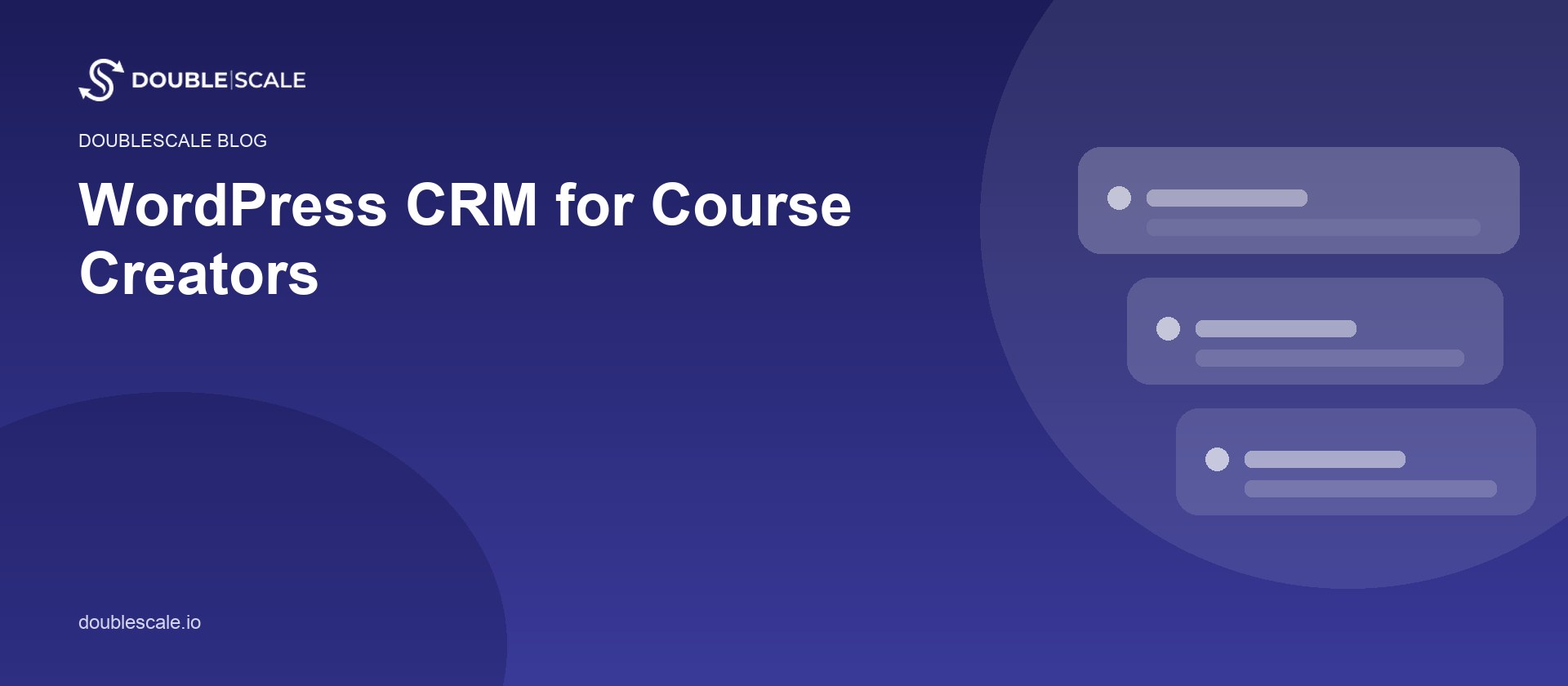 WordPress CRM for Course Creators