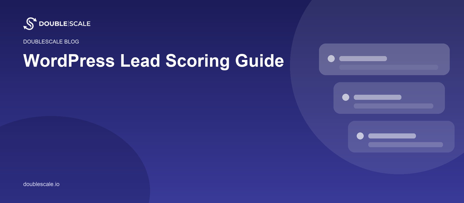 WordPress Lead Scoring Guide