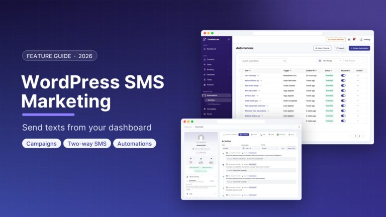 WordPress SMS Marketing Plugin: Send Texts From Your Dashboard (2026)