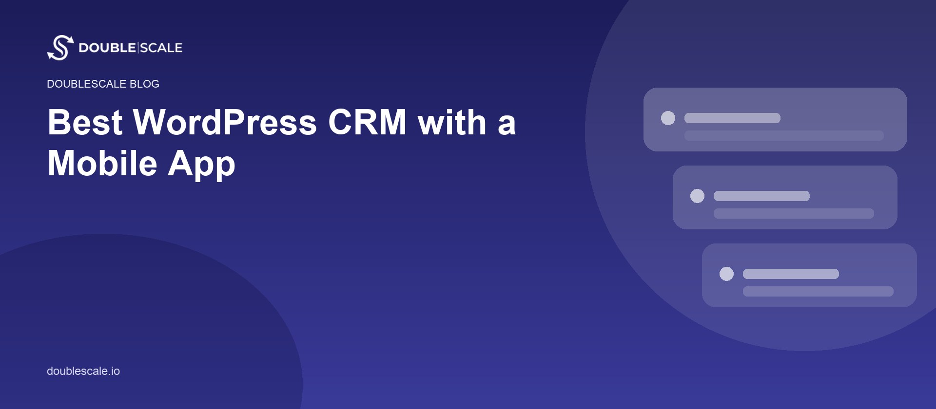 Best WordPress CRM with a Mobile App