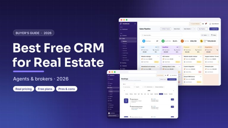 7 Best Free CRMs for Real Estate Agents and Brokers in 2026