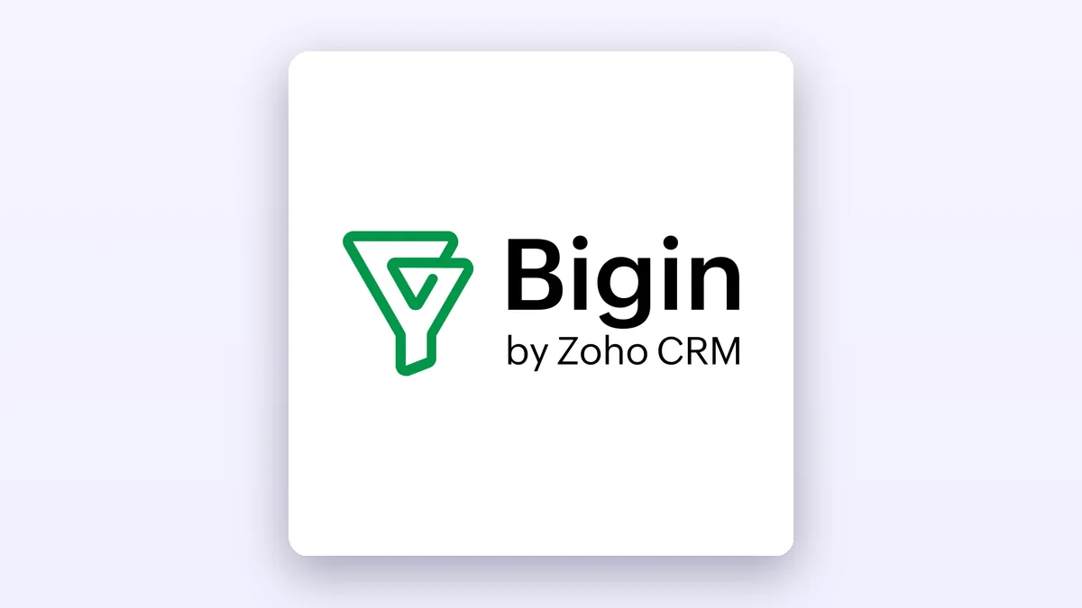 Bigin by Zoho CRM, one of the best Pipedrive alternatives for small business