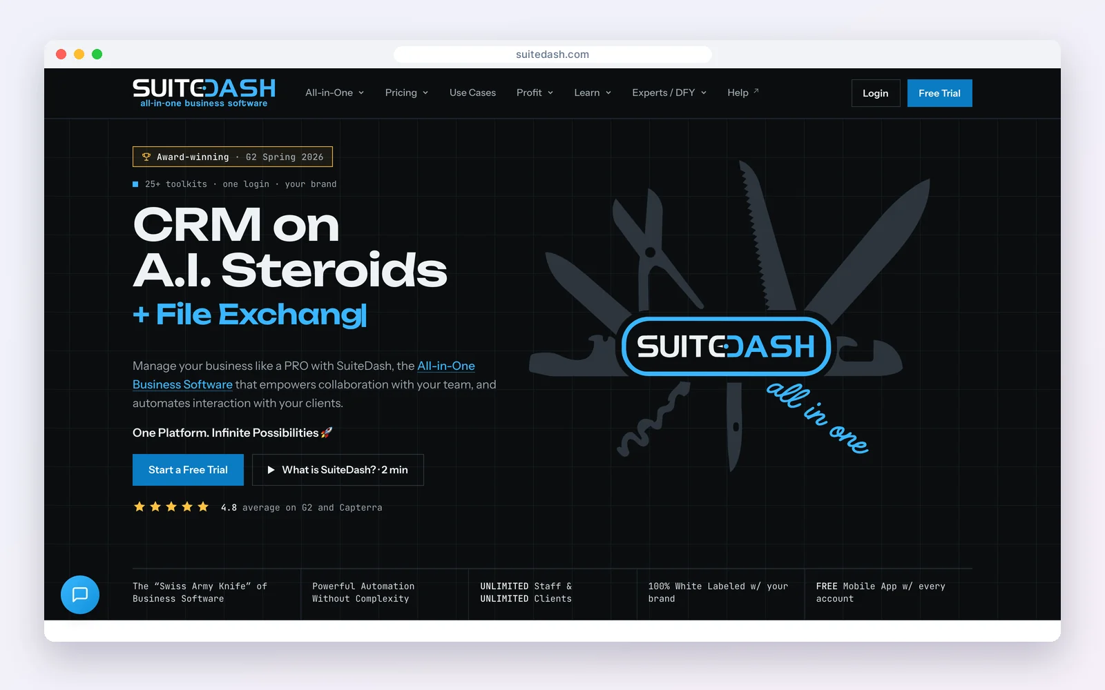 SuiteDash website