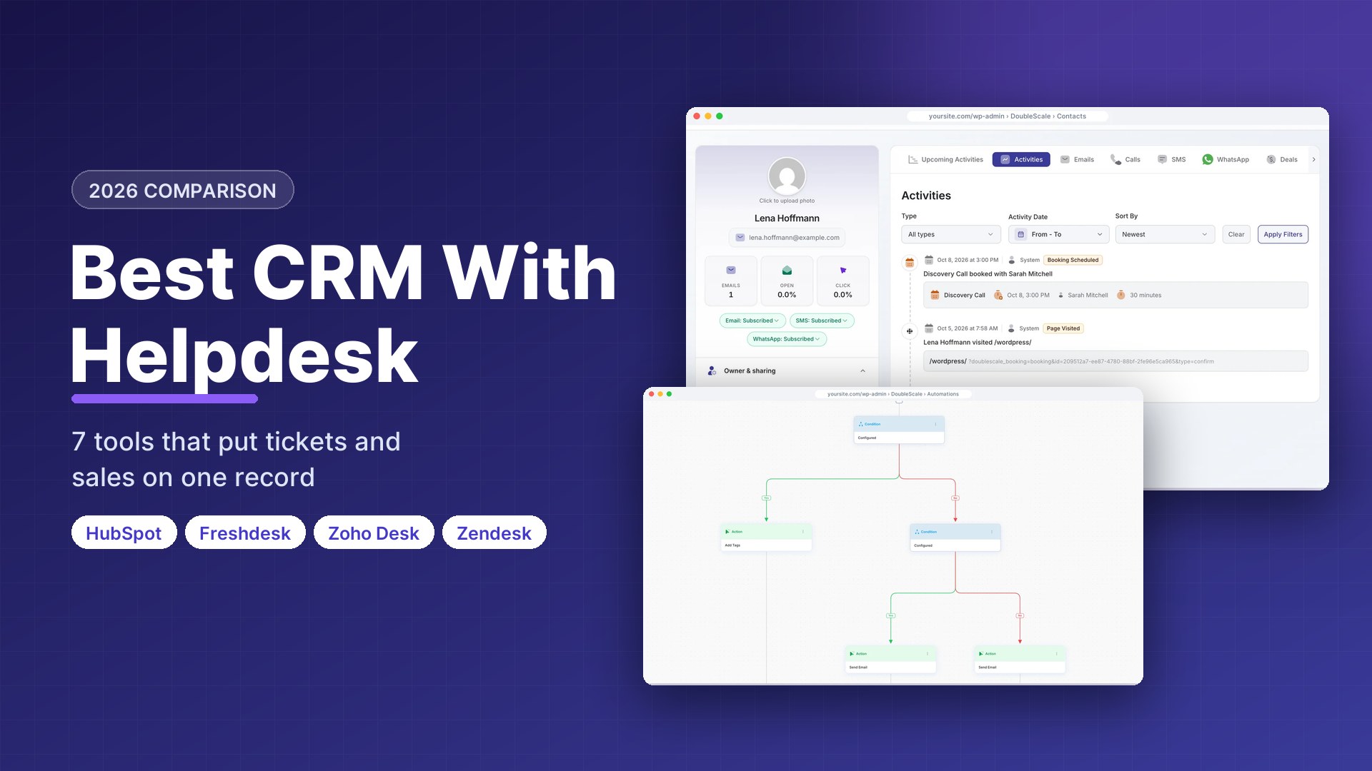 Best CRM with helpdesk compared