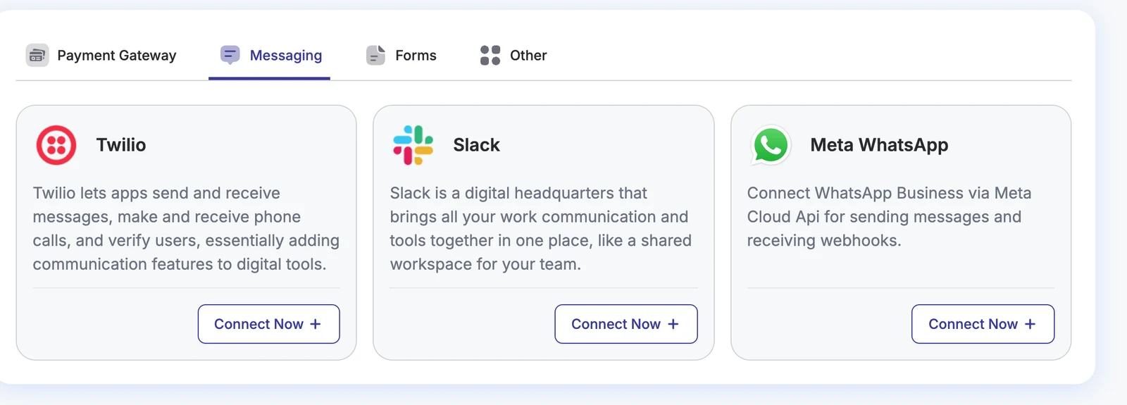 DoubleScale messaging integrations with Twilio and Meta WhatsApp
