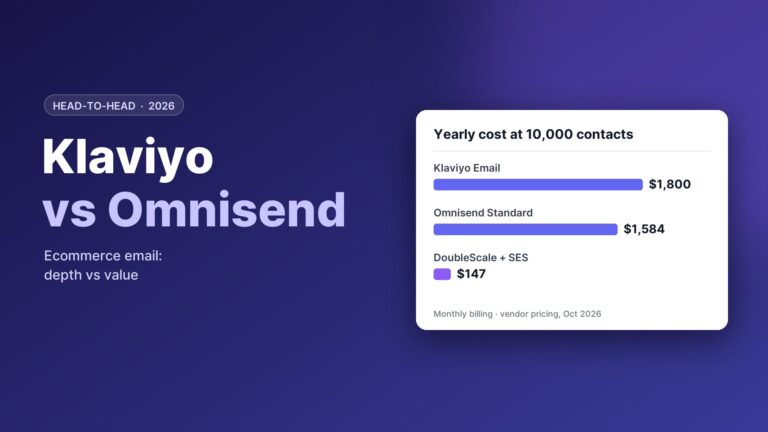 Klaviyo vs Omnisend (2026): Which Ecommerce Email Platform Is Worth It?