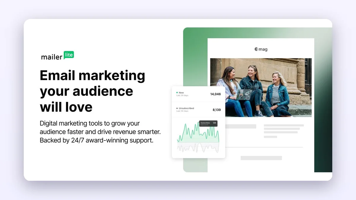MailerLite, one of the best Mailchimp alternatives for small business
