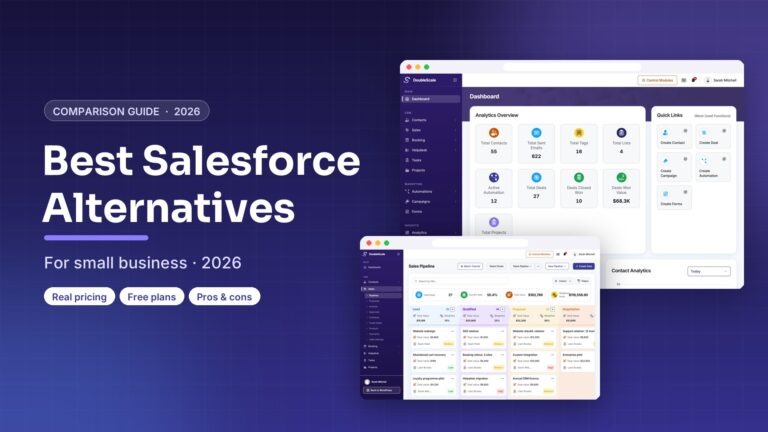 8 Best Salesforce Alternatives for Small Business in 2026